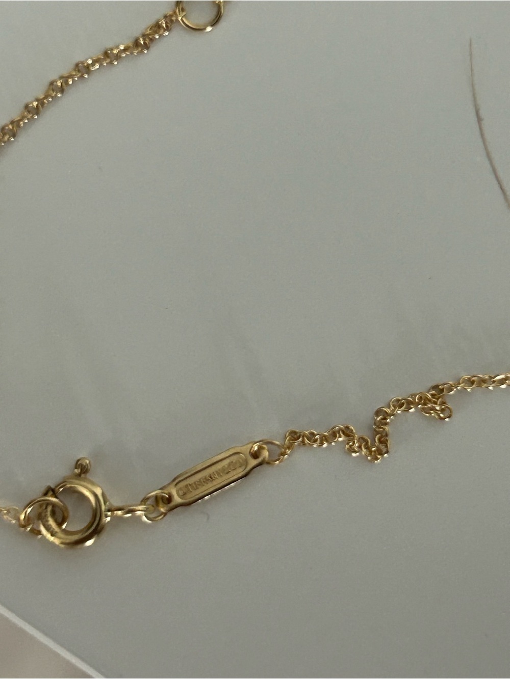 Tiffany & Co. Yellow Gold Mini Heart Pendant Necklace - Picture 3 of 6